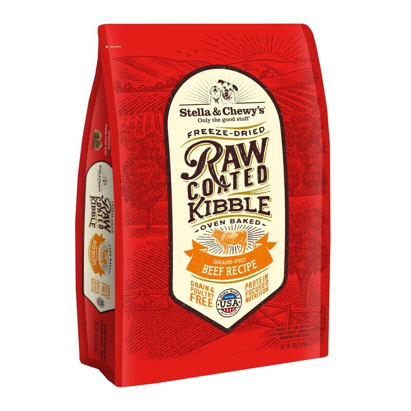 Stella & Chewy’s Raw Coated Kibble Beef Recipe 