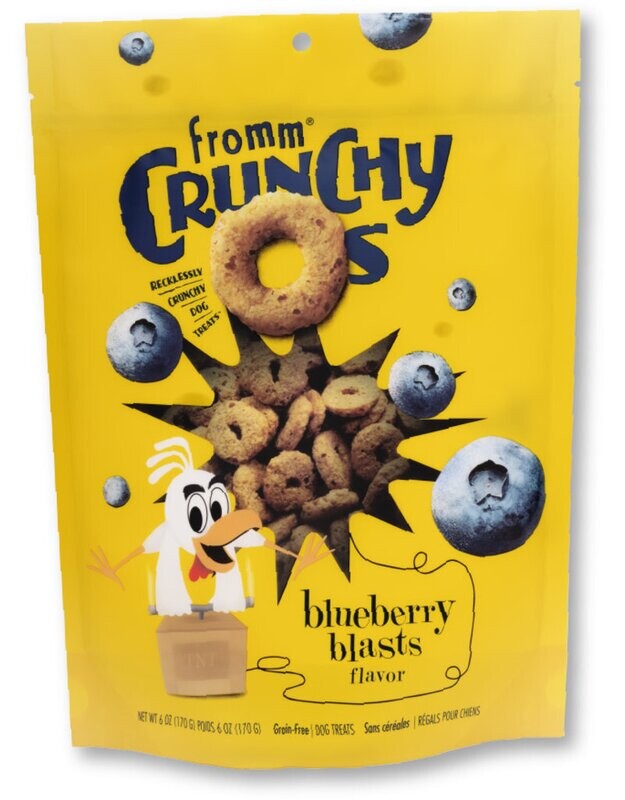 FROMM CRUNCHY O'S BLUEBERRY BLAST