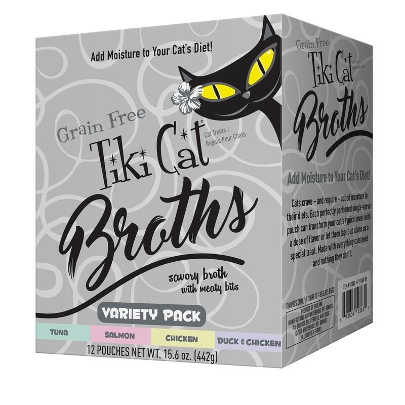 TIKI CAT BROTHS POUCH VARIETY PACK