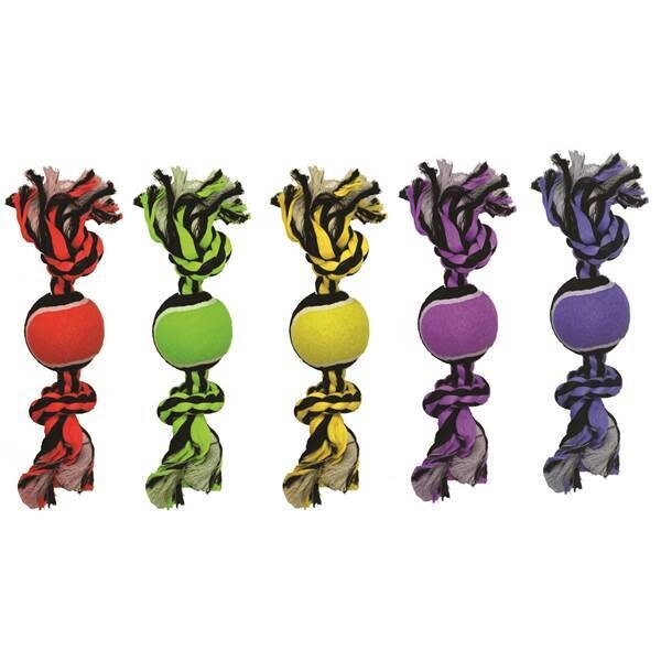 MULTIPET 2 KNOT ROPE W/ BALL