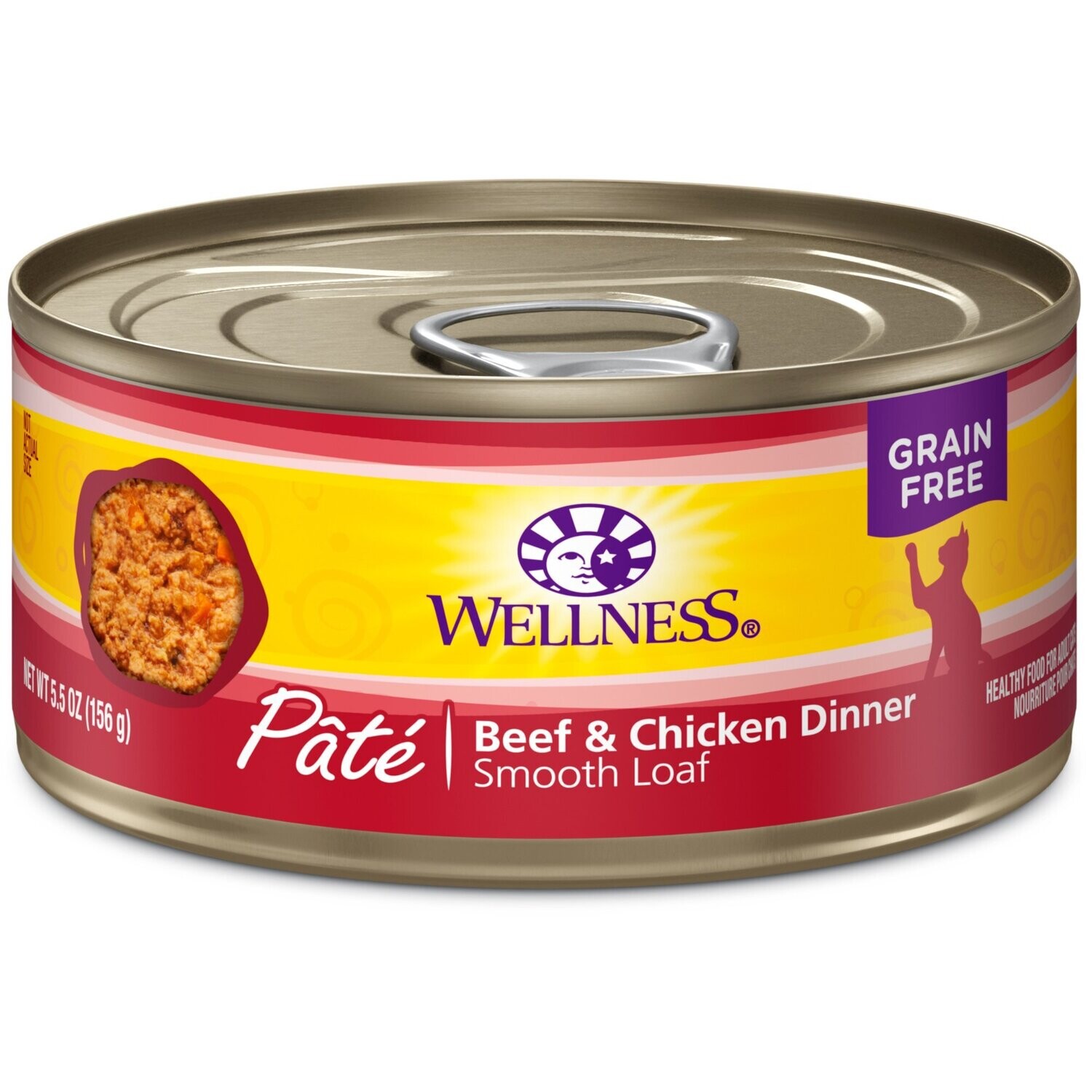 WELLNESS CAT BEEF &amp; CHICKEN PATE