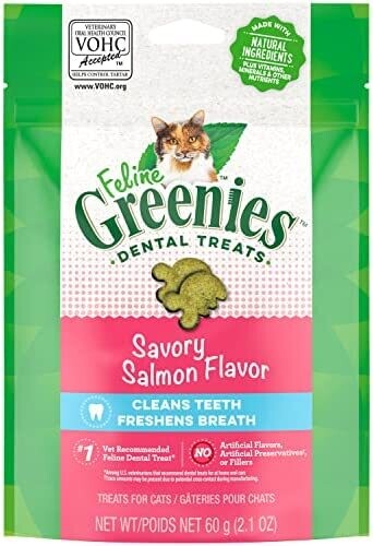 Feline Greenies Savory Salmon Flavor