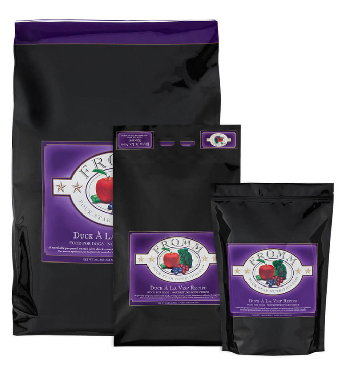 FROMM DOG 4STAR DUCK A LA VEG