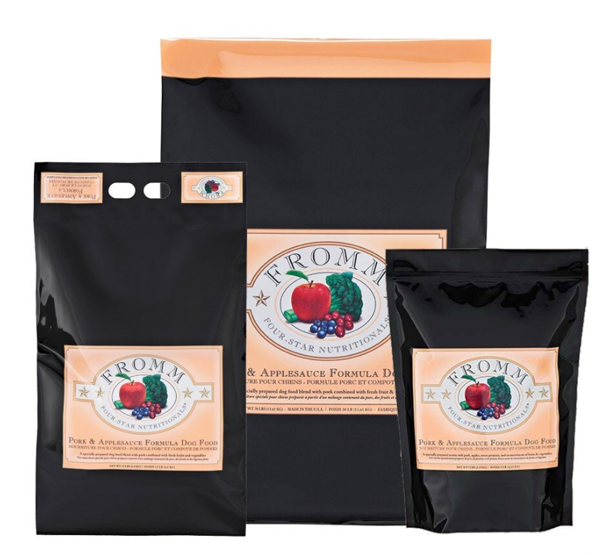 FROMM DOG 4STAR PORK &amp; APPLESAUCE