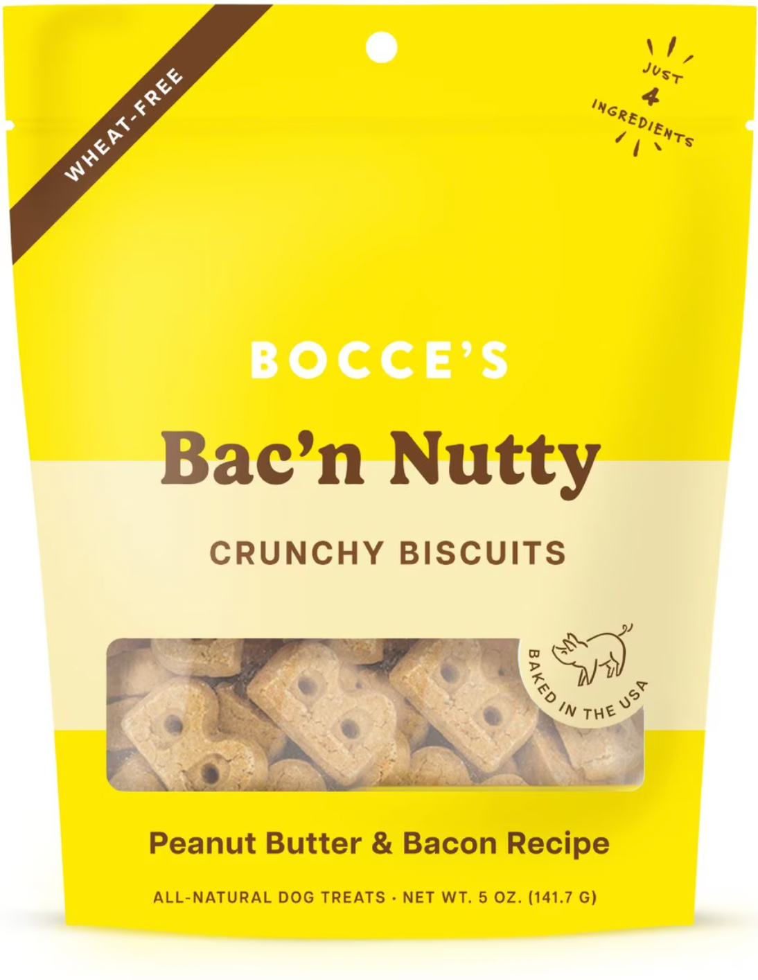 Bocce’s Bac’n Nutty Crunchy Biscuits 5oz
