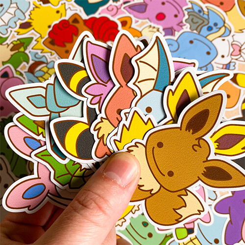 Eeveelution Sticker Pack