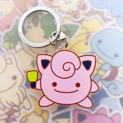 Jigglypuff Keyring