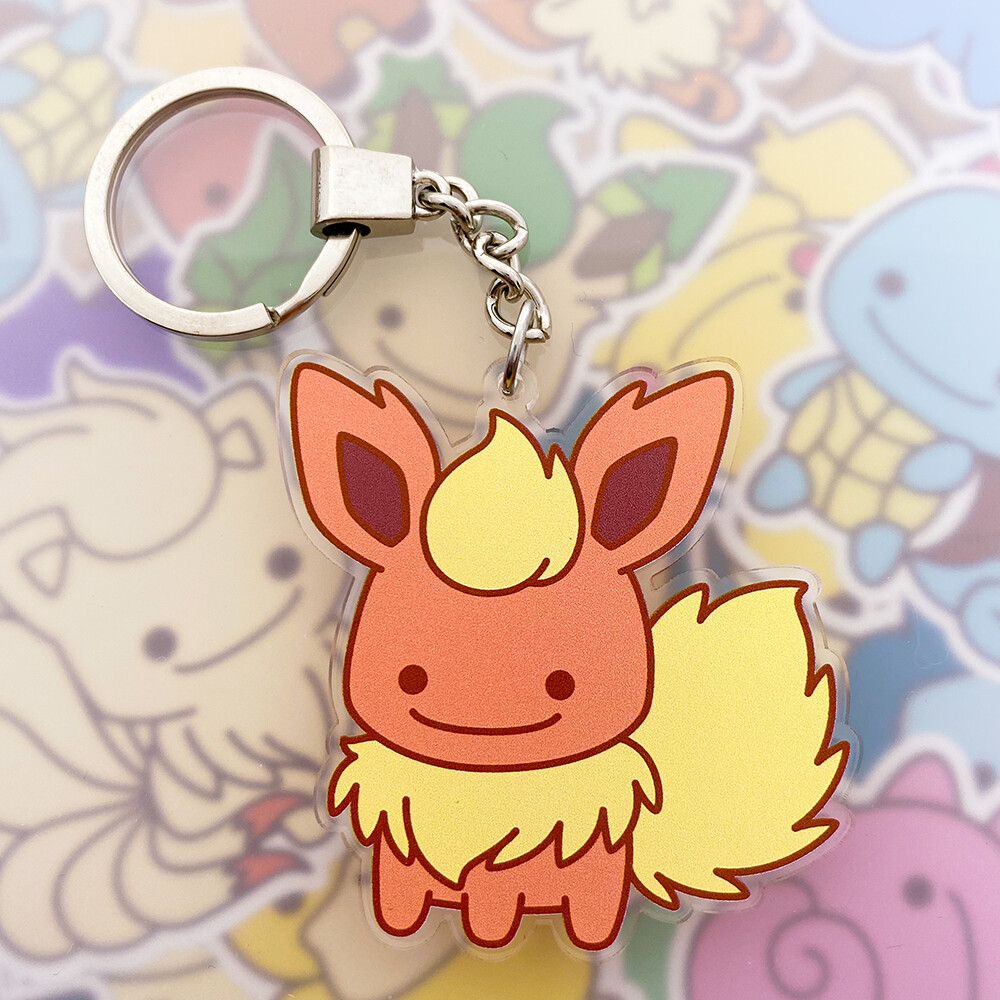 Flareon Keyring