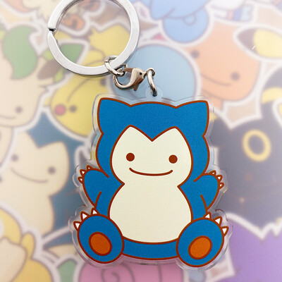 Snorlax Keyring