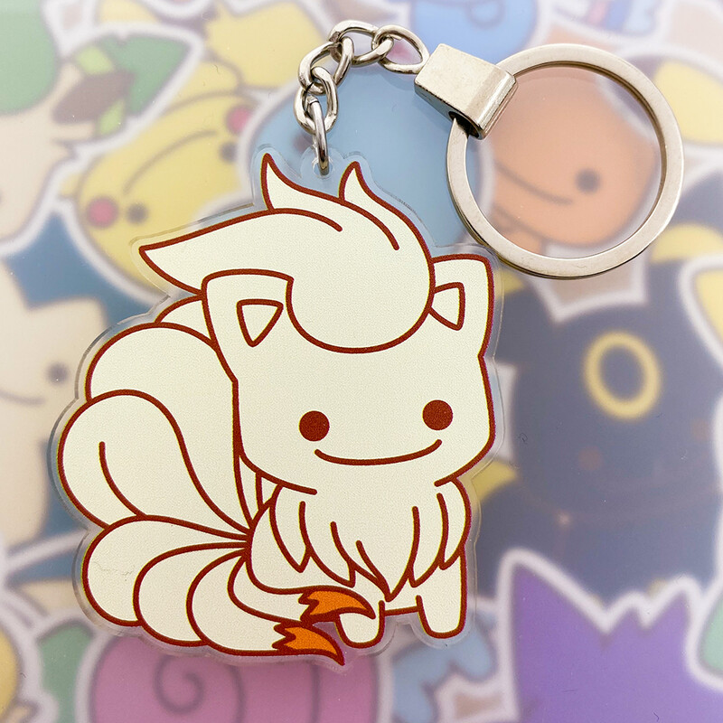 Ninetails Keyring