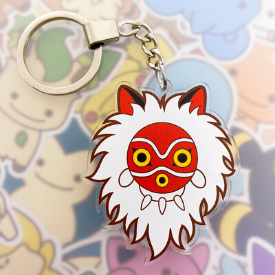 Princess Mononoke Keyring