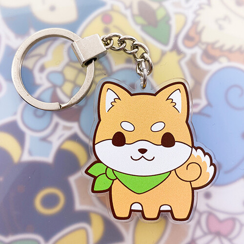 Shiba Inu Keyring