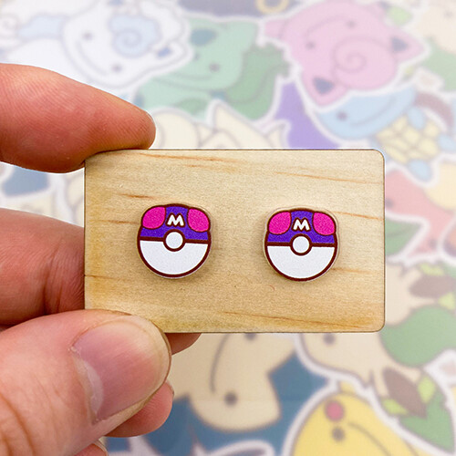 Mater Ball Stud Earrings