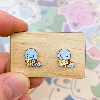 Squirtle Stud Earrings