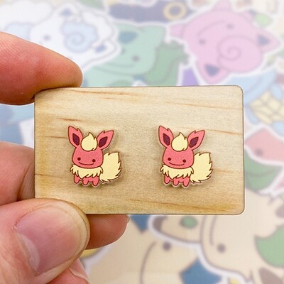Flareon Stud Earrings