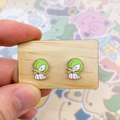 Gardevoir Stud Earrings