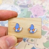 Mudkip Stud Earrings