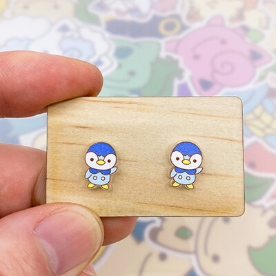 Piplup Stud Earrings