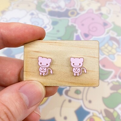 Mew Stud Earrings