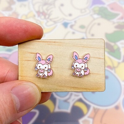 Sylveon Stud Earrings