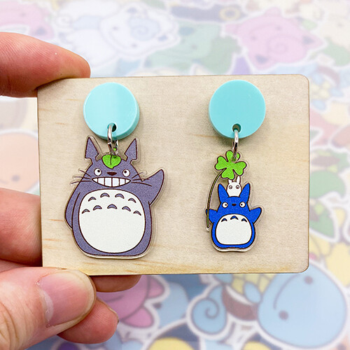 Totoro &amp; Friends Dangle Earrings