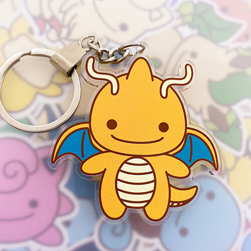 Dragonite Keyring