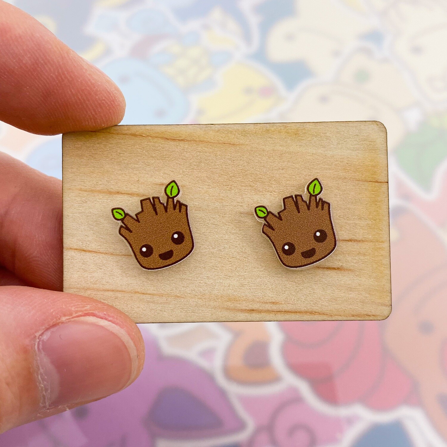 Groot Stud Earrings