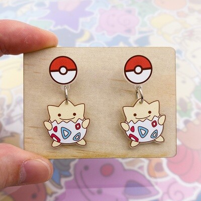 Togepi Dangle Earrings
