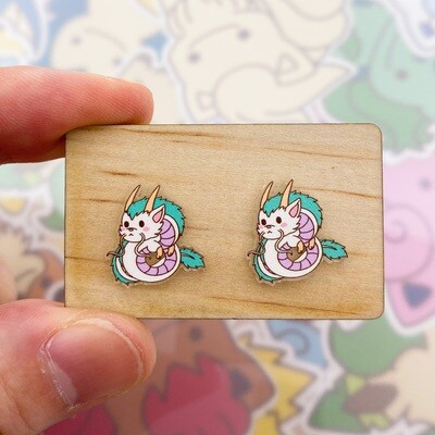Haku Stud Earrings