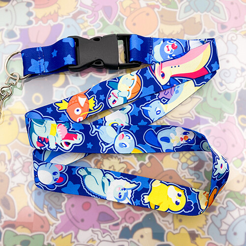 Water Pokemon Lanyard