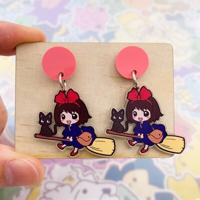 Kiki and Jiji Dangle Earrings
