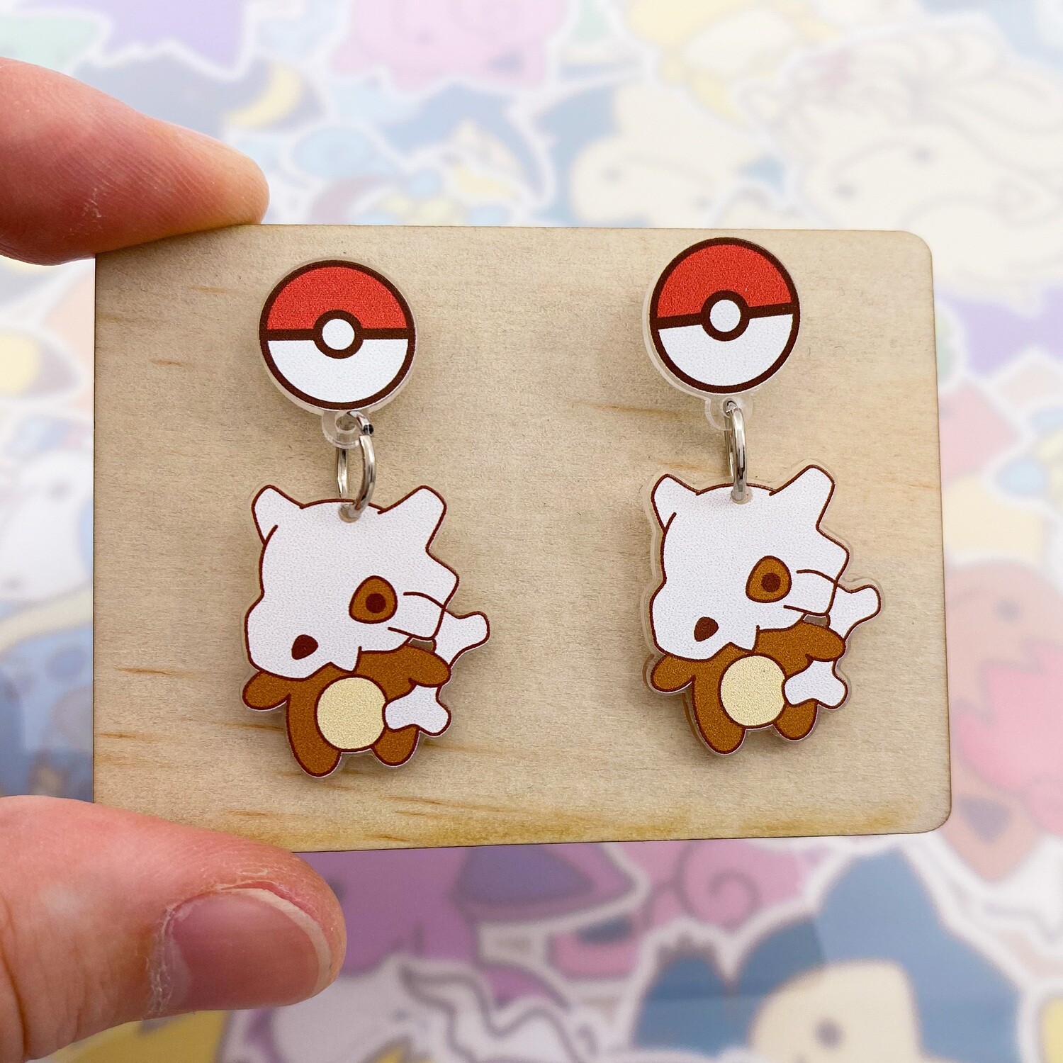Cubone Dangle Earrings