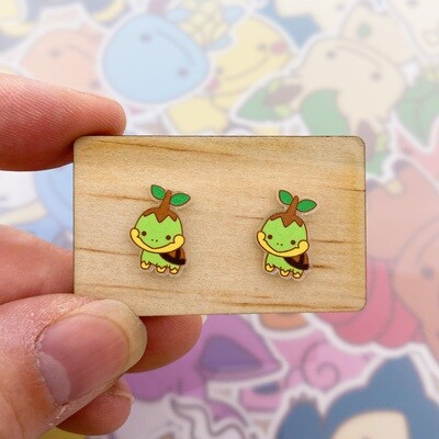 Turtwig Stud Earrings