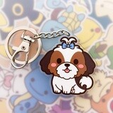 Shih-tzu Keyring