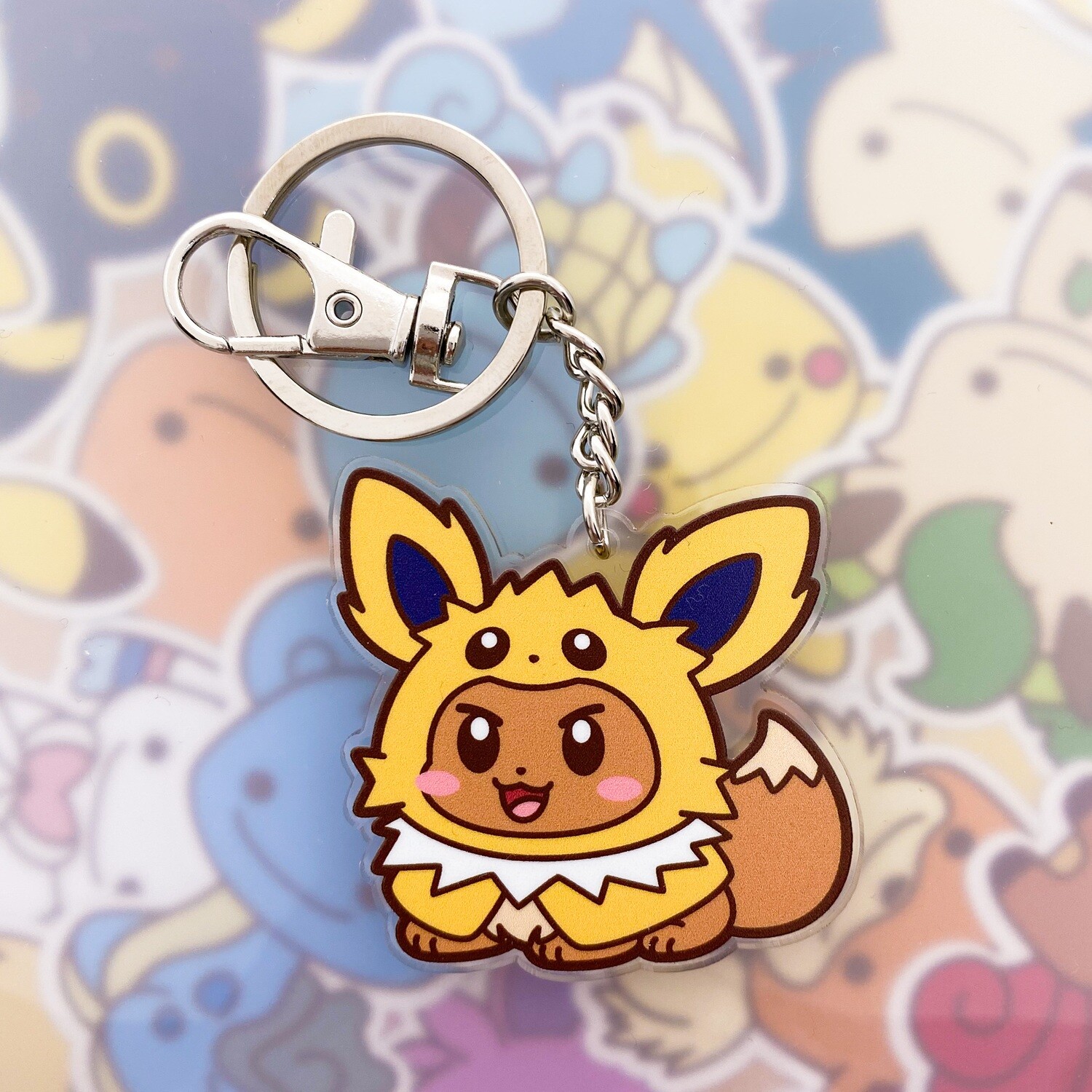 Jolteon Hoodie Keyring