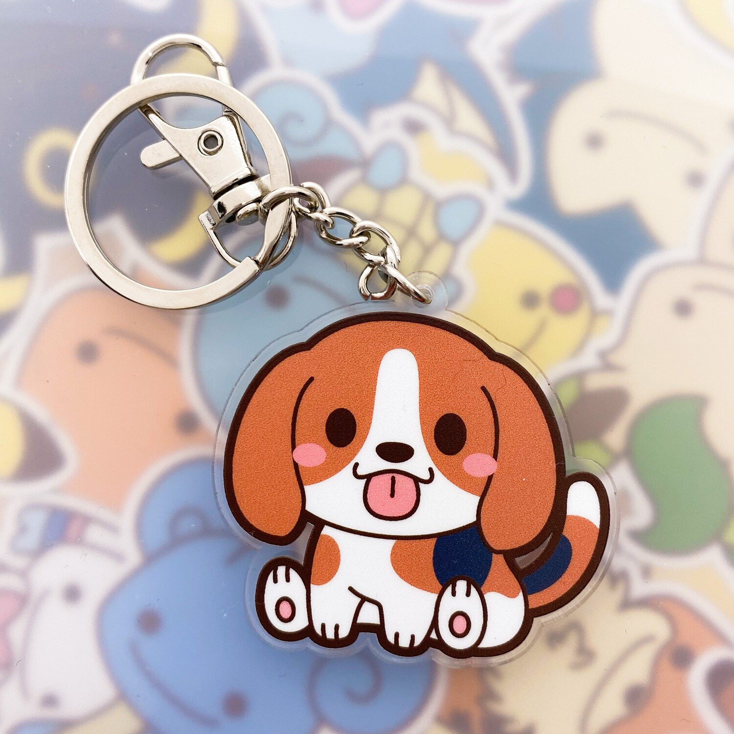 Beagle Keyring