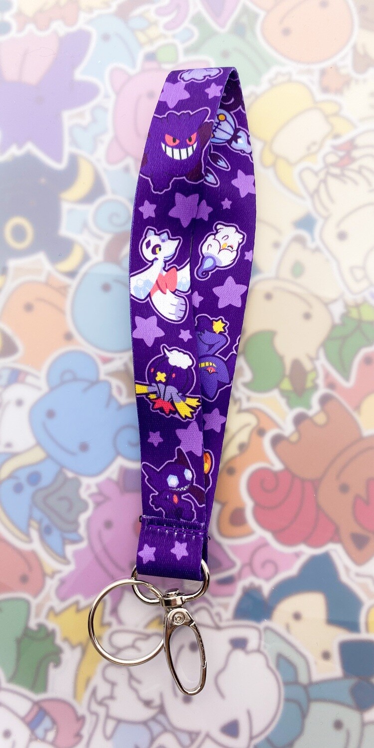 Dark Type Pokémon Wrist Lanyard