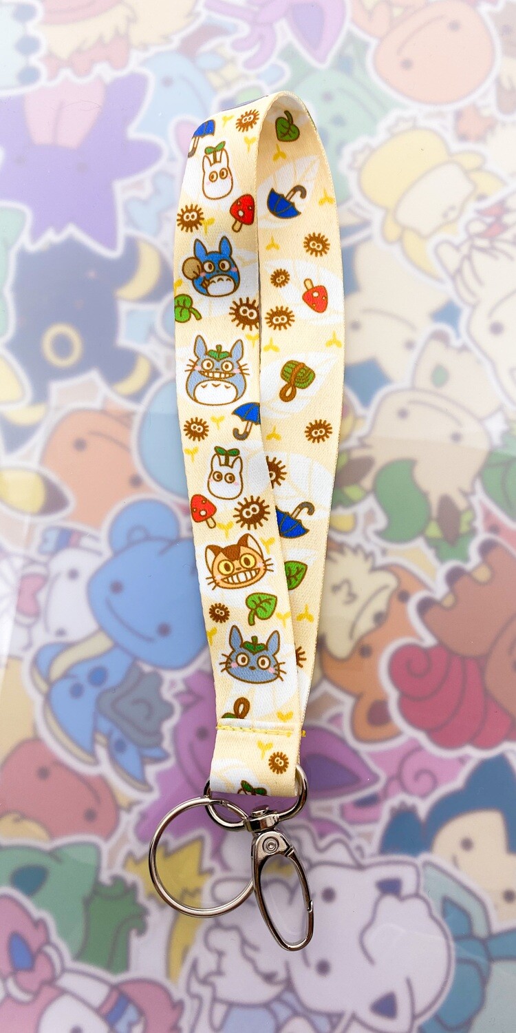 Totoro Wrist Lanyard