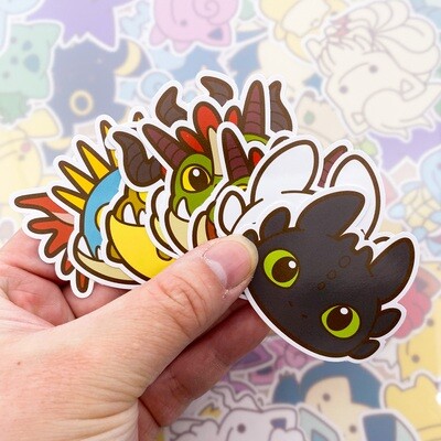 How to train a Dragon Sticker Pack