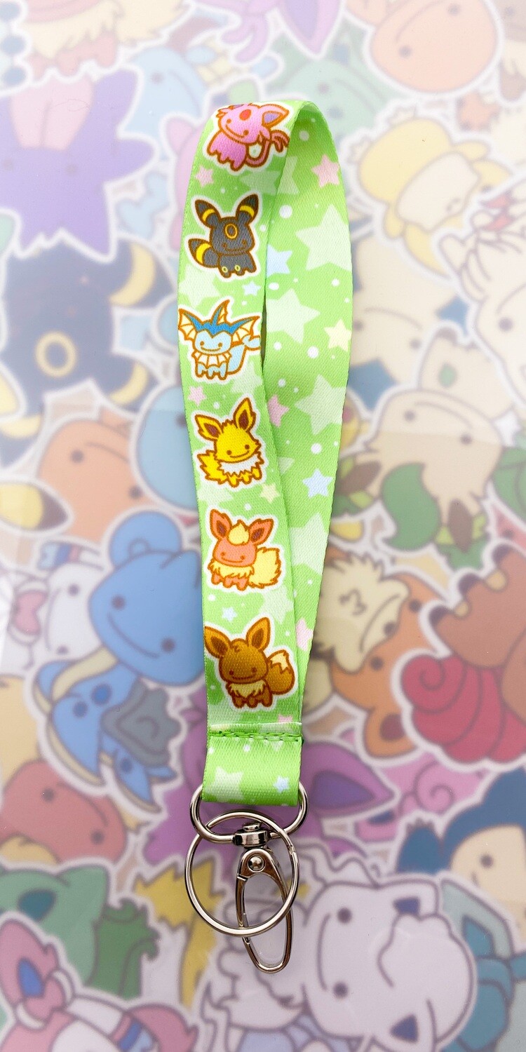 Eeveelutions Wrist Lanyard