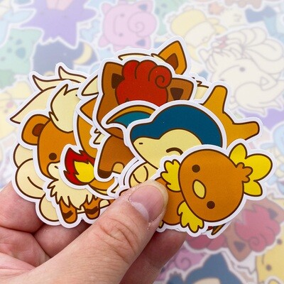 Pokémon Sticker Pack C