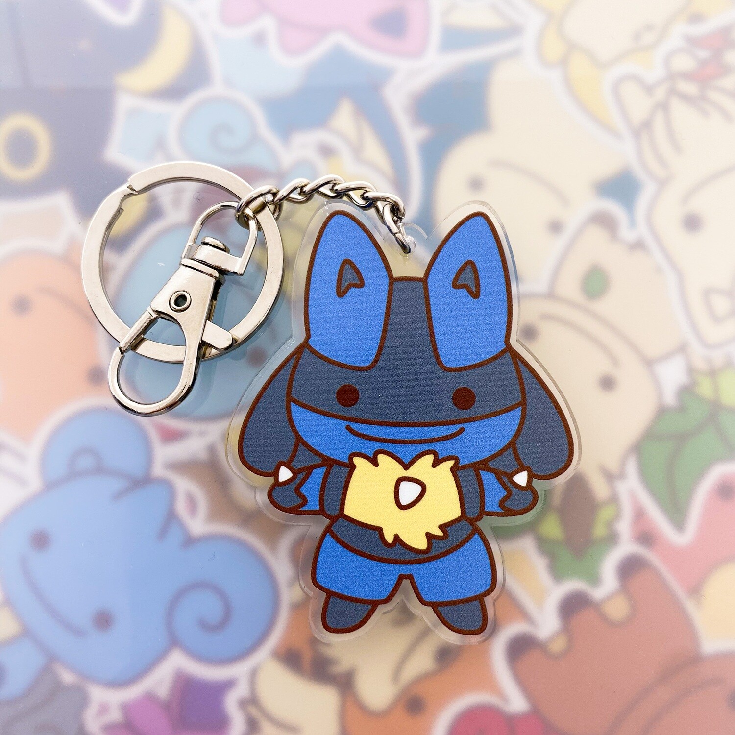 Lucario Keyring