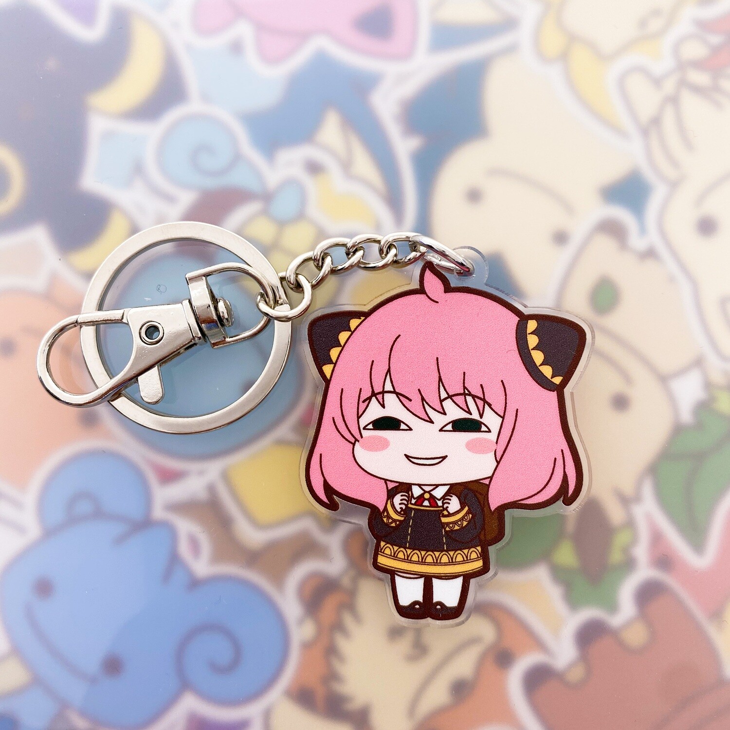 Anya Smiling Keyring