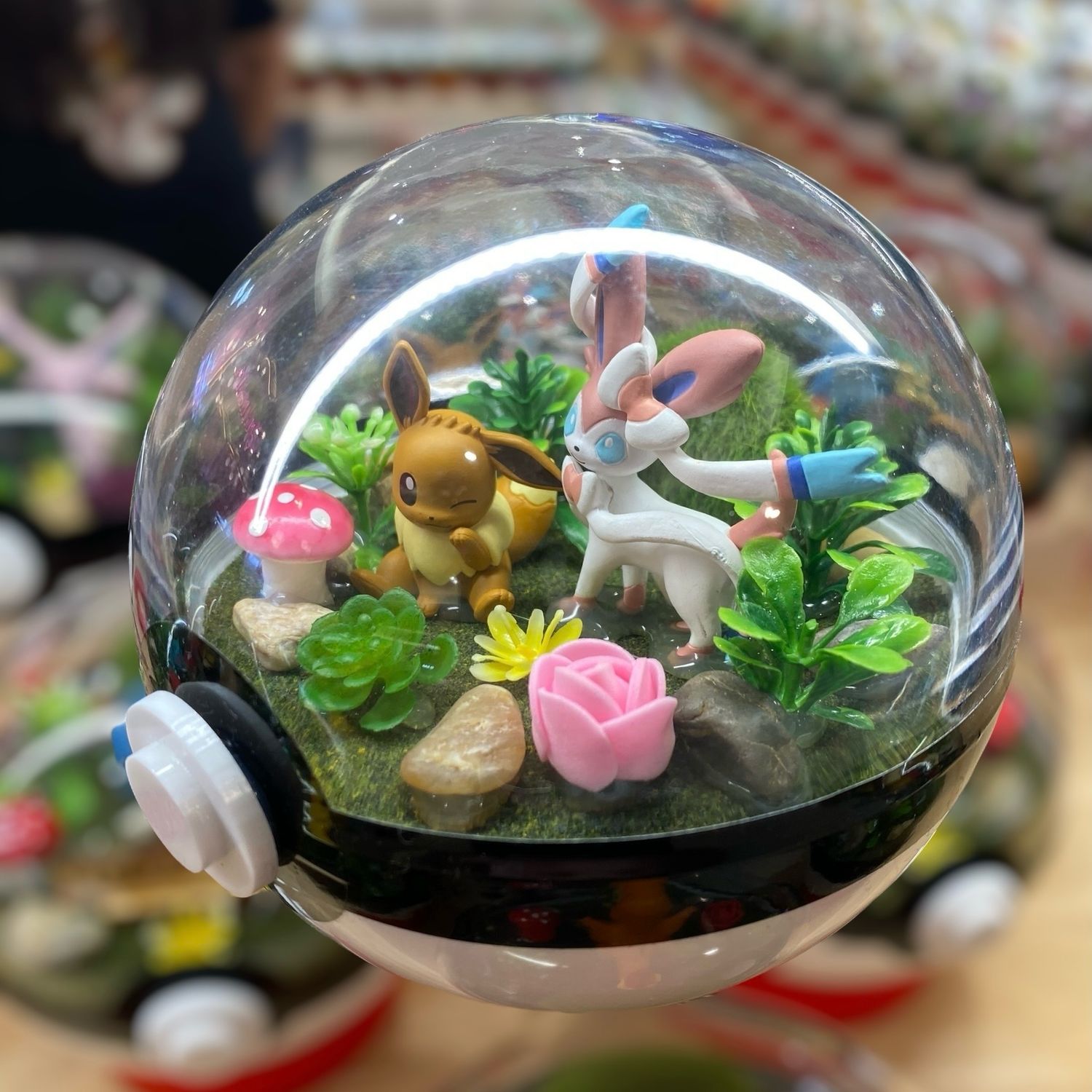 Eevee And Sylveon Terrarium