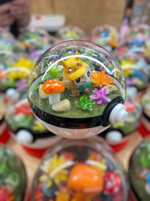 Rowlet With Hat Terrarium