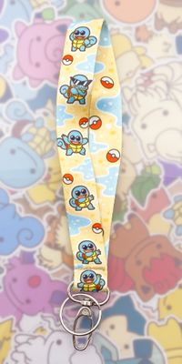 Squirtle Squad Wrist Lanyard