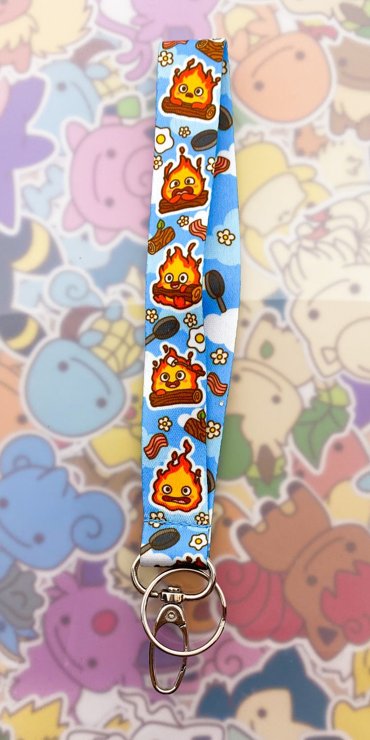 Calcifer Wrist Lanyard