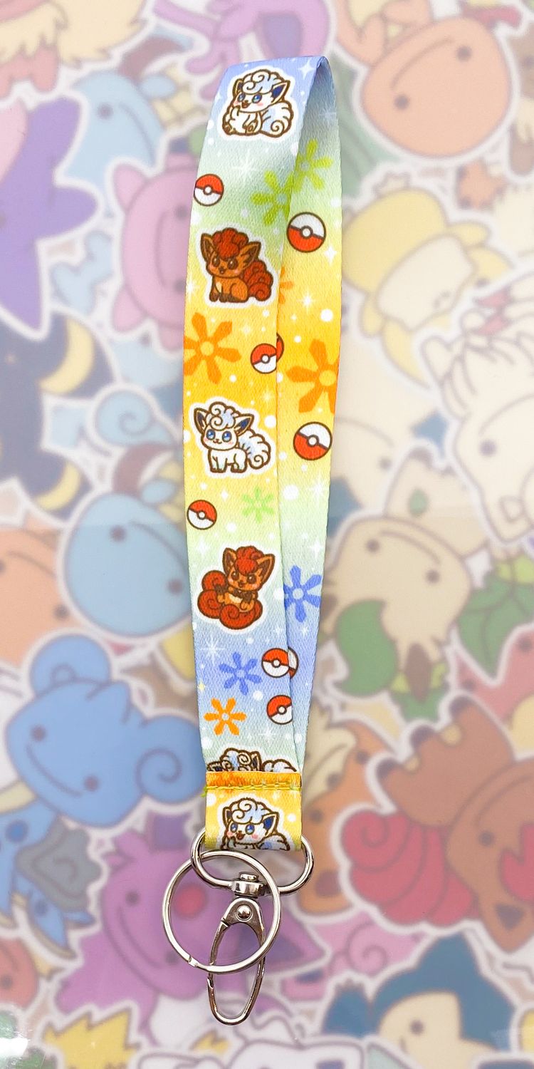 Vulpix Wrist Lanyard