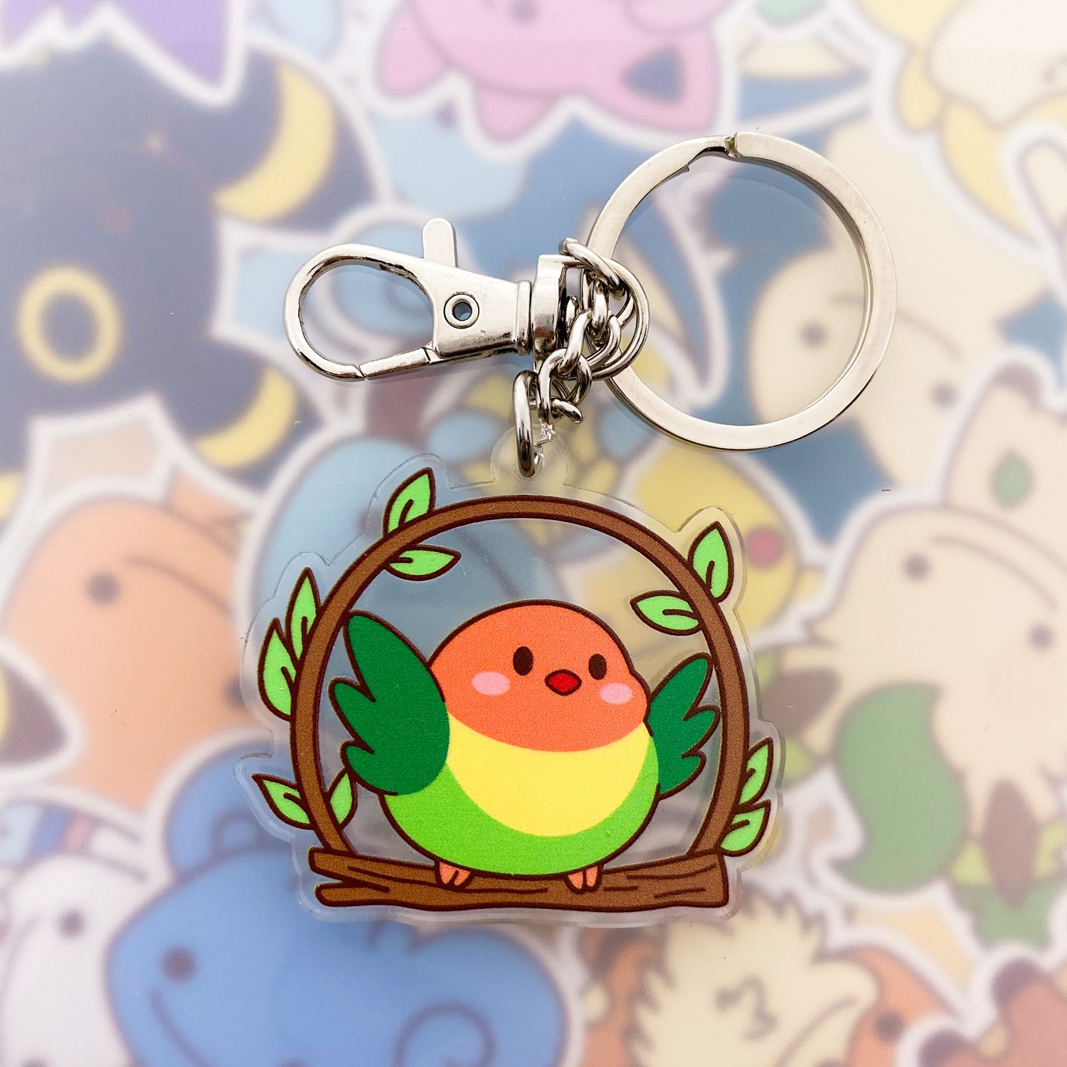 Love Bird Keyring