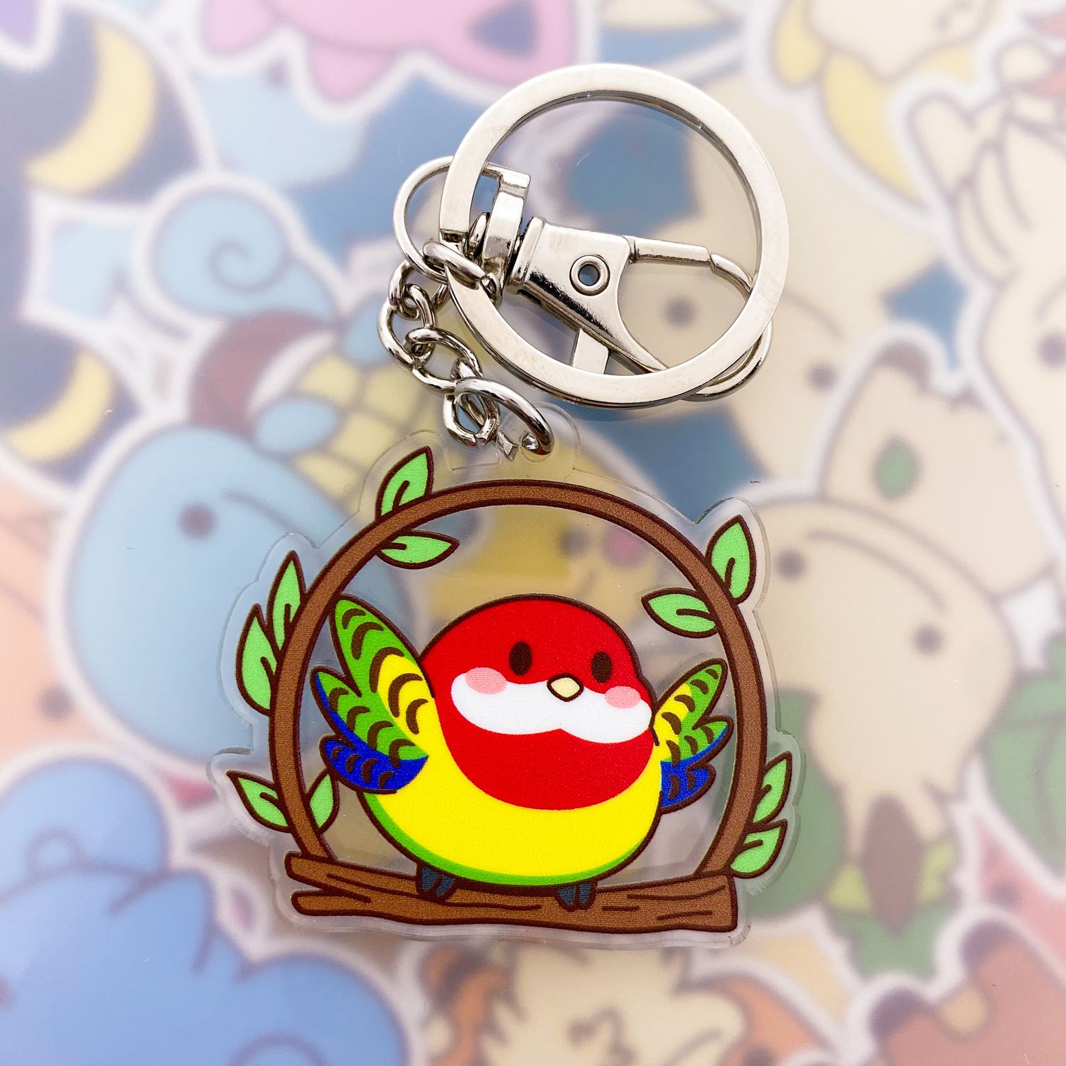 Rosella Keyring